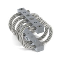 Wire Rope mount, HH14 Shock Mount